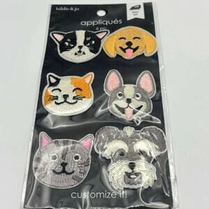 Hildie & Jo Embroidered Iron On Faces